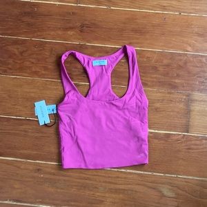 Babaton Pacsun pink tank top